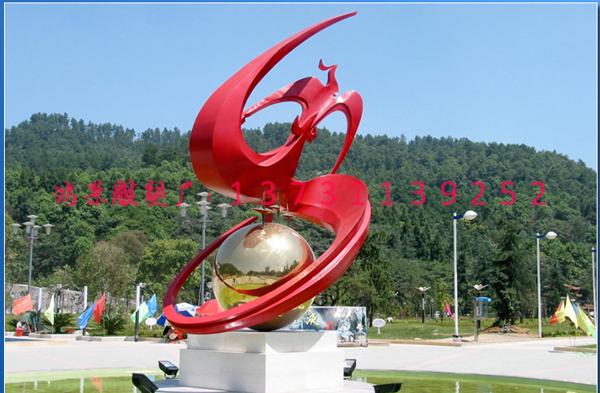 校園形象主題雕塑 和平鴿不銹鋼雕塑